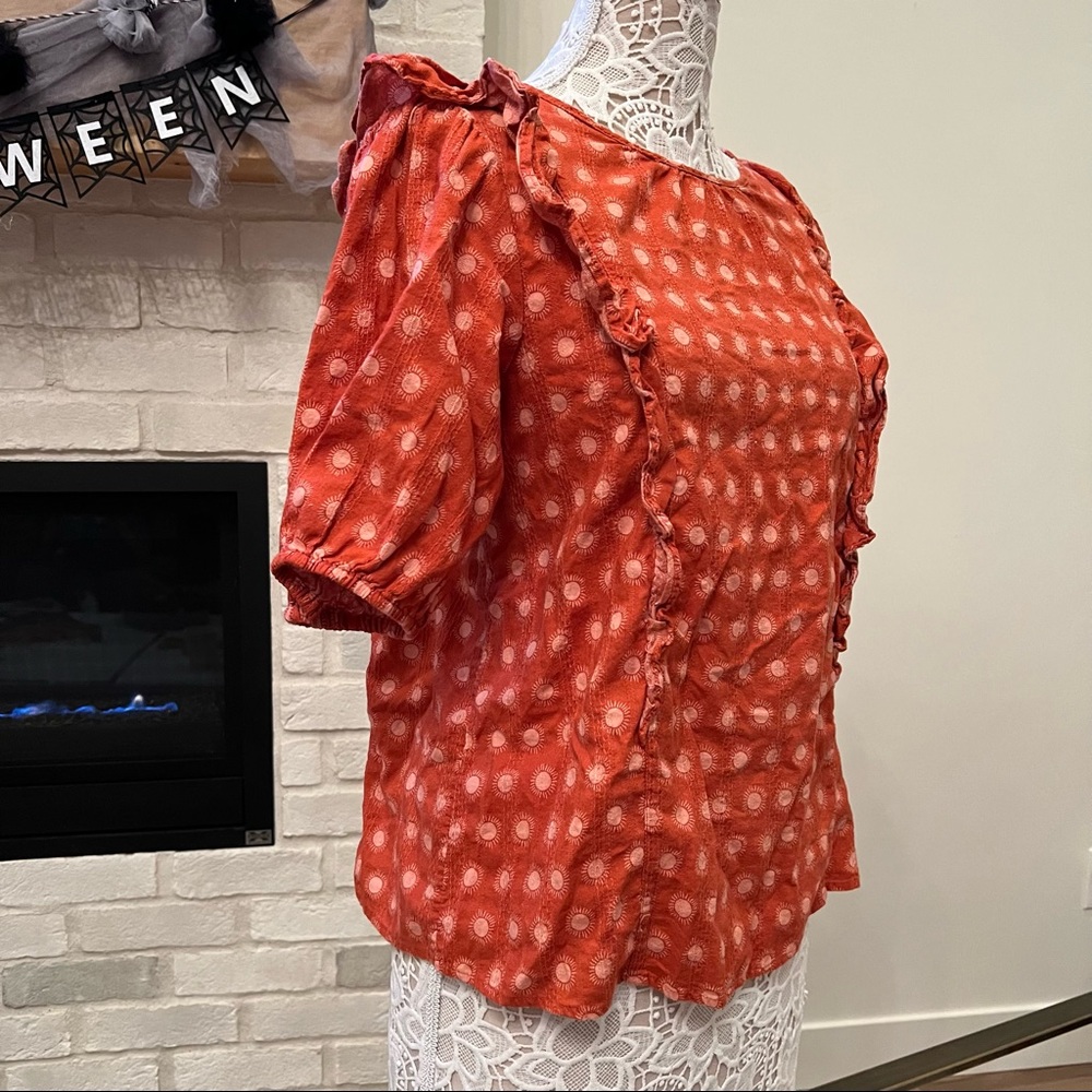 Vintage Threads orange top☀️